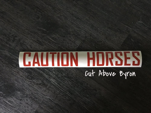 caution-horses-decal