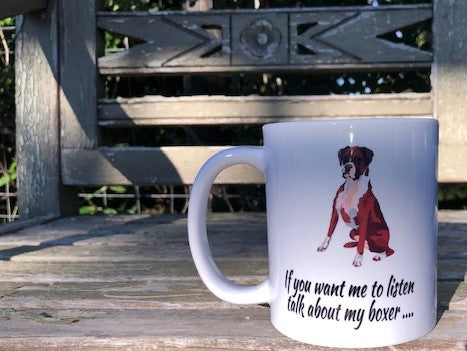 Boxer Dog Cup