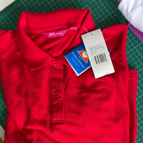 Brand-new with tags Jbs Wear 210 polo Red size 16