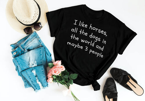 I-like-horses-dogs-not-people-shirt